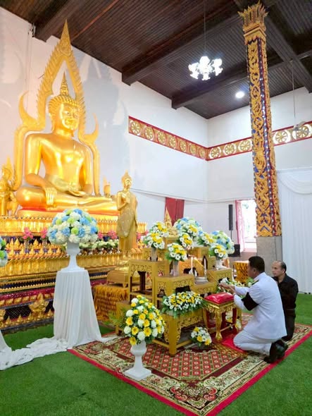 เข้าร่วมพิธีบำเพ็ญกุศลปัญญาสมวาร ๕๐ วัน เพื่ออุทิศถวายพระราชกุศล สมเด็จพระนางเจ้าสิริกิติ์ พระบรมราชินีนาถ พระบรมราชชนนีพันปีหลวง