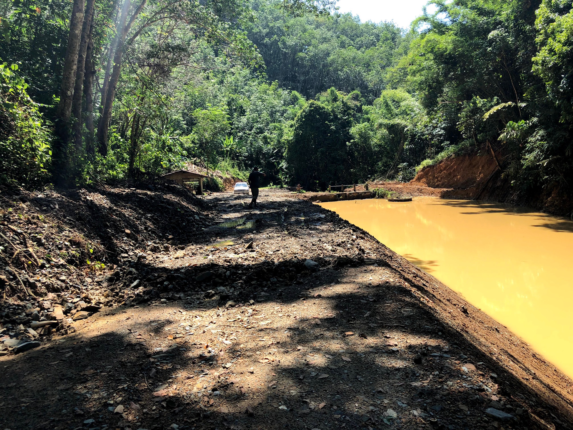 โครงการขุดลอกหน้าฝายบางหิน หมู่3