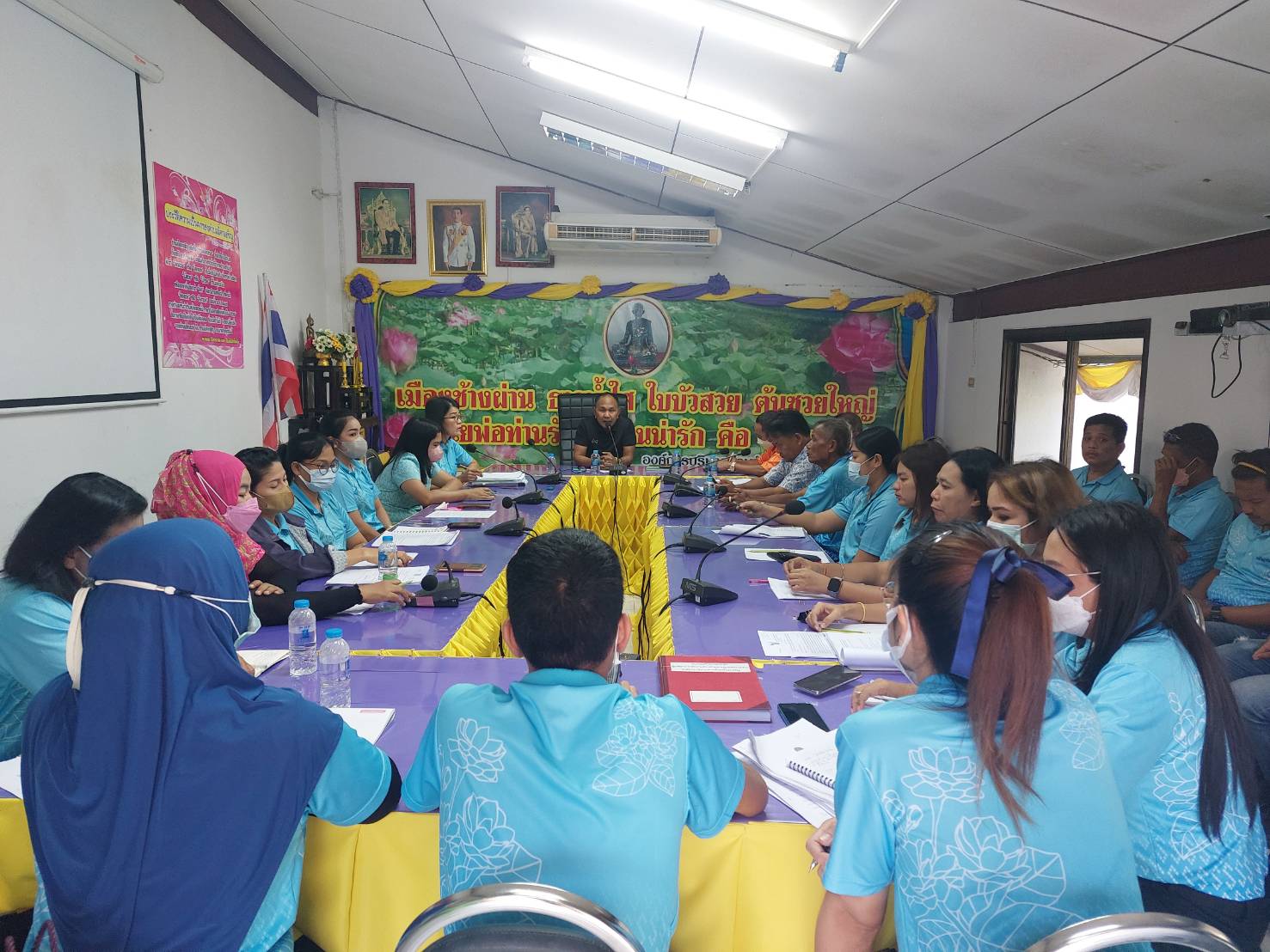 ประชุมประจำเดือน องค์การบริหารส่วนตำบลโคกเจริญ
